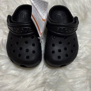 CROCS Kids Black Water Shoes